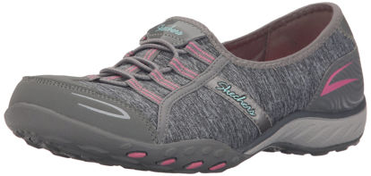 Picture of Skechers Sport Women's Breathe Easy Good Life Walking Shoe,Gray/Pink,11 M US - Size: 11