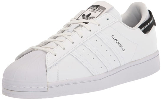 Picture of adidas Originals Men's Superstar Sneaker, White/White/Black, 6.5 - Size: 6.5