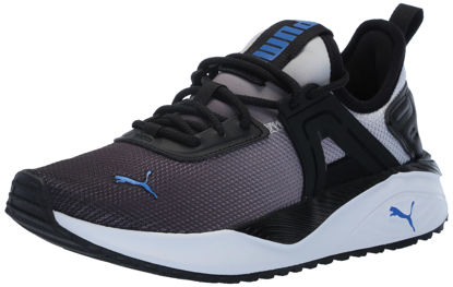 Picture of PUMA Pacer 23 Alternative Closure Sneaker, Black-Feather Gray Team Royal, 1 US Unisex Little Kid - Size: 1 Little Kid