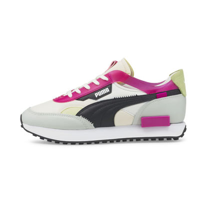 Picture of Puma Women's Future Rider Sneaker, White-Ultra Magenta, 10 - Size: 10