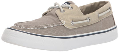 Picture of Sperry Men's Bahama II Boat Shoe, SW Oyster/Khaki, 14 M US - Size: 14