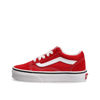 Picture of Vans Kids K Old Skool Racing RED True White Size 10.5 - Size: 10.5 Little Kid