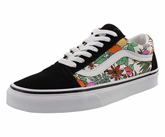 Picture of Vans Mens Old Skool Multi Tropic Black True White Size 6 - Size: 6