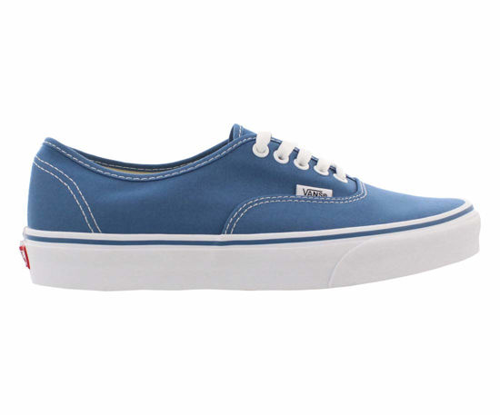 Picture of Vans Authentic Navy Navy (White).,Size 7 Women/5.5 Men - Size: 7 Women/5.5 Men