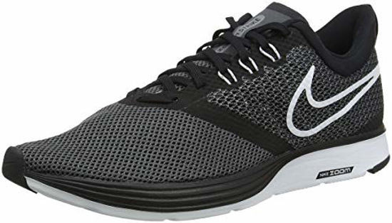 Picture of Nike Men's Zoom Strike Running Shoes (5, Strike Black/White-Dark Grey) - Size: 5 M US