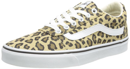 Picture of Vans Unisex Ward Lo Sneaker - Antique White Leopard 6.5 - Size: 6.5 Women/5 Men