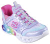 Picture of Skechers Girls Infinite Heart Lights-ETERN Sneaker, Lavender/Multi, 13.5 Little Kid - Size: 13.5 Little Kid