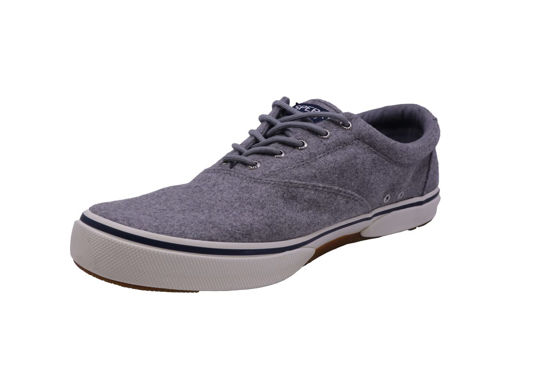 Picture of Sperry Halyard Laceless Men's Shoe (Gray - Size 7.5 -, Grey Wool, Size 7.5 - Size: 7.5