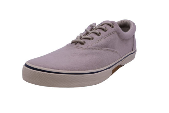 Picture of Sperry Men's, Halyard Sneaker Oatmeal Wool 7.5 M, Oatmeal Wool, Size 7.5 - Size: 7.5