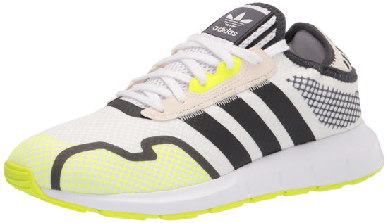 Picture of adidas Originals Men's Swift Run X Sneaker, White/Carbon/Solar Yellow, 6 - Size: 6