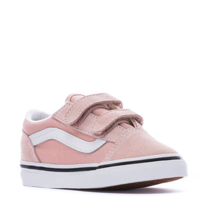 Picture of Vans T Old Skool V Rose Smoke Size 8 - Size: 8 Toddler