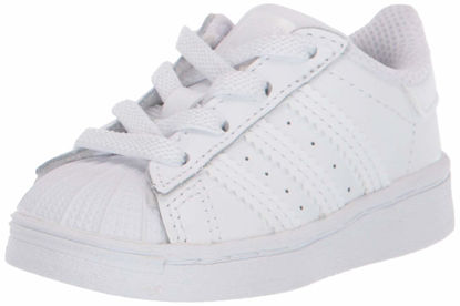 Picture of adidas Originals Kids' Superstar Sneaker, White/White/Core White, 2K - Size: 2 Infant