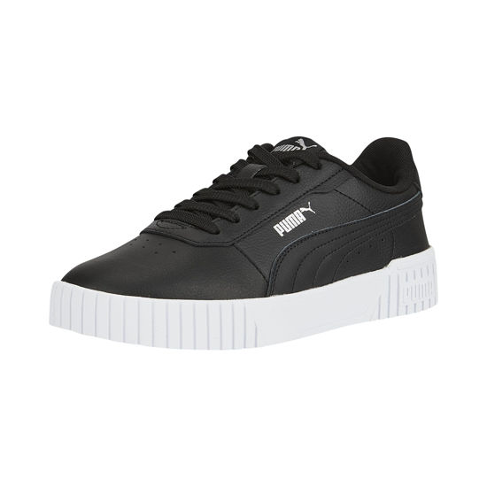 Picture of PUMA Women's CARINA 2.0 Sneaker, Puma Black-Puma Black-Puma Silver, 6.5 - Size: 6.5