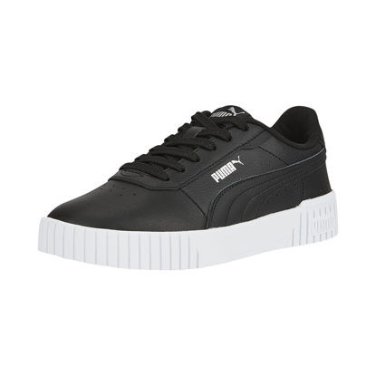 Picture of PUMA Women's CARINA 2.0 Sneaker, Puma Black-Puma Black-Puma Silver, 8.5 - Size: 8.5