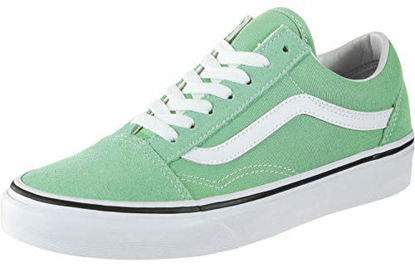 Picture of Vans Old Skool Neptune Green/True White Womens 11 / Mens 9.5 - Size: Men's 9.5, Women's 11 Medium US