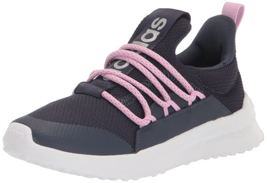 Picture of adidas Lite Racer Adapt 5.0 Running Shoe, Shadow Navy/Ink/Bliss Lilac, 10.5 US Unisex Little Kid - Size: 10.5 Little Kid