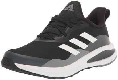 Picture of adidas Fortarun Running Shoe, Core Black/FTWR White/Grey Six, 5.5 US Unisex Big Kid - Size: 5.5 Big Kid