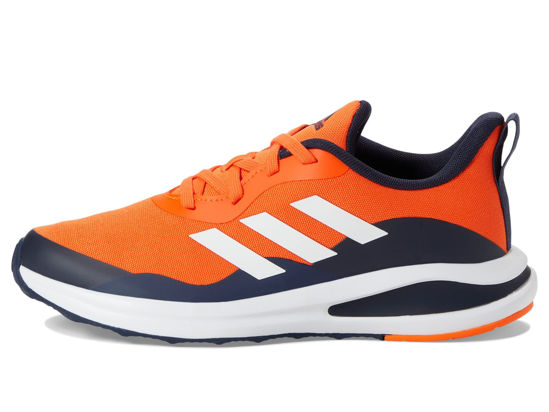 Picture of adidas Fortarun Sport Running Lace Shoes Kids', Orange, Size 4 - Size: 4 Big Kid