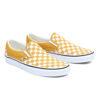 Picture of Vans Men's Classic Slip On, (Color Theory) Checkerboard/Golden Yellow, 10.5 Women/9 Men - Size: 10.5 Women/9 Men