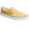 Picture of Vans Men's Classic Slip On, (Color Theory) Checkerboard/Golden Yellow, 10.5 Women/9 Men - Size: 10.5 Women/9 Men