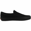 Picture of Vans Classic Slip-On Black/Black Size 9.5 Women/ 8 Men - Size: 9.5 Women/8 Men