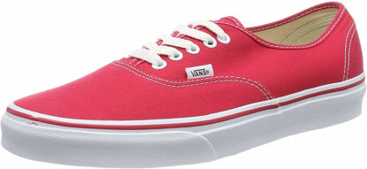 Picture of Vans Authentic RED Size 11.5 M US Women / 10 M US Men - Size: 11.5 Women/10 Men