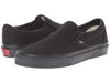 Picture of vans Classic Slip-On Black/Black Size 7 Women/ 5.5 Men - Size: 7 Women/5.5 Men