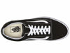 Picture of Vans Men's Old Skool Sneaker, Canvas - Black/True White, Size 9.5 - Size: 11 Women/9.5 Men