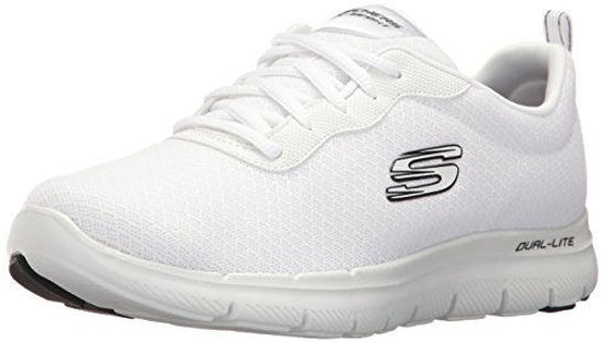 Picture of Skechers Sport Women's Flex Appeal 2.0 Newsmaker Sneaker,White,7 M US - Size: 7 B(M) US