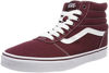 Picture of Vans Men's Hi-Top Trainers, Red Port Royale White 8j7, 5.5 UK - Size: 5.5 UK