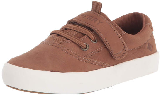 Picture of Sperry Spinnaker Washable Jr Sneaker, Tan, 8.5 US Unisex Little Kid - Size: 8.5 Little Kid