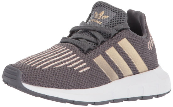 Picture of adidas Boys' Swift Run C, Grey Five/Copper Metallic/White, 3 M US Little Kid - Size: 3 Little Kid