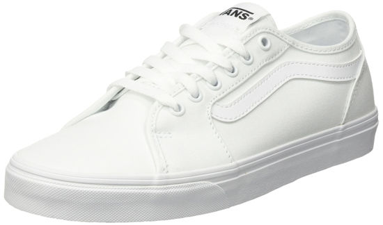 Picture of Vans Men's Ward Sneaker, Canvas White White, 7 - Size: 6.5 Women/7 Men