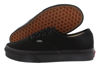 Picture of Vans Authentic, Black Black, Size 8 Men/ 9.5 Woman - Size: 9.5 Women/8 Men