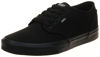 Picture of Vans Men Atwood, Black (Black/Black Canvas), 2 M US - Size: 7