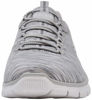 Picture of Skechers Women's Empire Game On Fashion Sneaker, Silver/White, 6 W US - Size: 6 Wide