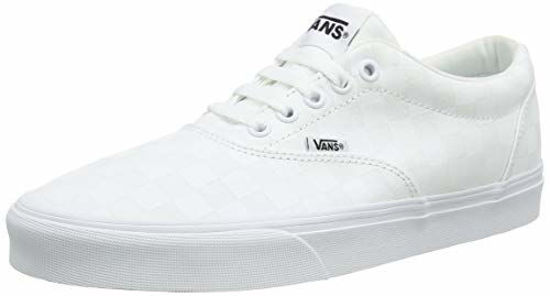 Picture of Vans Men's Doheny Trainers, White Checkerboard White White W51, 10.5 - Size: 10.5