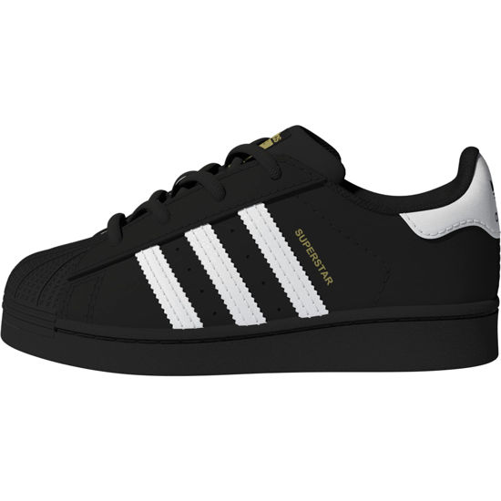 Picture of adidas Originals Kids Superstar Sneaker, Black/White, 9 US Unisex Toddler - Size: 9 Toddler