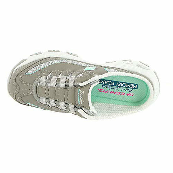 Picture of Skechers Women's D'Lites-Spark Interest Sneaker, Grey Mint, 7.5 M US - Size: 7.5 M US