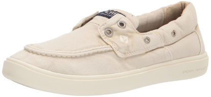 Picture of Sperry mens Outer Banks 2-eye Sneaker, Khaki Twill, 10 US - Size: 10