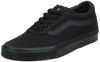 Picture of Vans Women's Ward Sneaker, Canvas Black Black, 10 - Size: 10