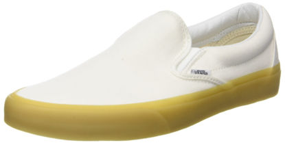 Picture of Vans Women's Classic Slip-On Slip On Trainers, Off-White (Marshmallow/Gum Ovm), 4 UK 36.5 EU - Size: us-0 / asia size s