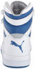 Picture of PUMA Palace Guard MID Sneaker, White-High Rise-Galaxy Blue, 9.5 M US - Size: 9.5