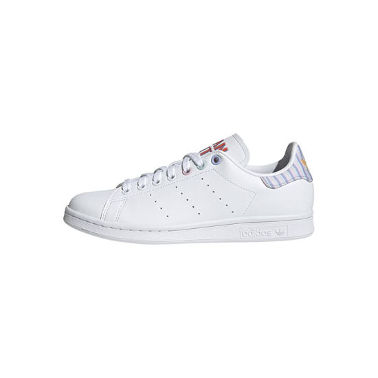 Picture of adidas Originals Women's Stan Smith (End Plastic Waste) Sneaker, White/Violet Tone/Clear Pink, 10.5 - Size: 10.5