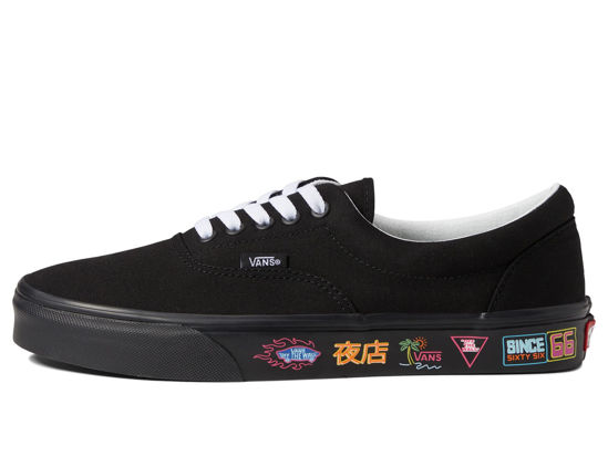 Picture of Vans Era™ (Vans Market) Black/Neon Men's 4.5, Women's 6 Medium - Size: 6 Women/4.5 Men