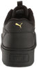 Picture of PUMA Women's Karmen Rebelle Lace Up Platform Sneaker Black/Gold 8.5 Medium US - Size: 8.5