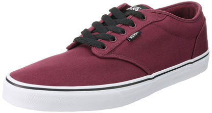 Picture of Vans Men Atwood, White Canvas Oxblood White, 7.5 UK - Size: 8.5