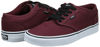 Picture of Vans Men Atwood, White Canvas Oxblood White, 7.5 UK - Size: 8.5