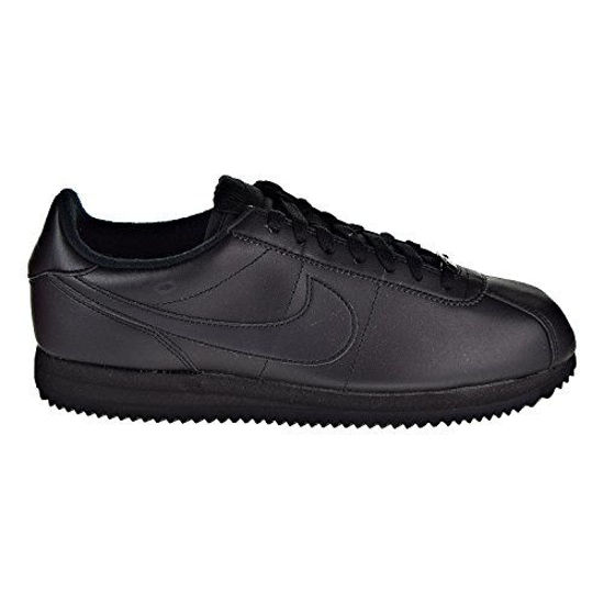 Picture of Nike Cortez Basic Leather Men's Shoes Black/Black/Anthracite 819719-001 (11.5 D(M) US) - Size: 11.5