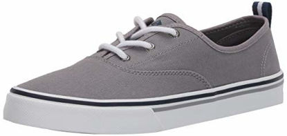 Picture of Sperry Women's Crest CVO Sneaker, Grey Canvas, 7 Medium - Size: 7